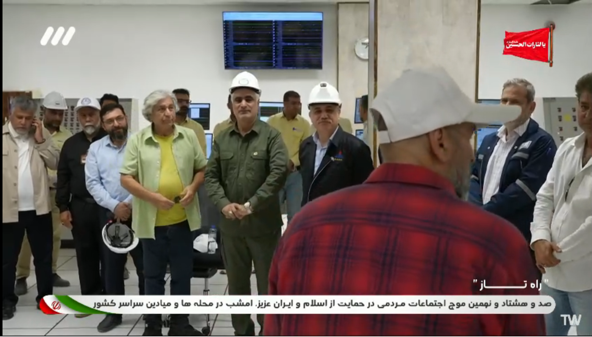 بازدید هنرمندان از پروژه های طرح جمع آوری گازهای مشعل